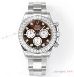 Rolex Mother of Pearl Daytona Diamond Watch C1 Factory Super clone 4131 Movement